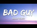 Billie Eilish Bad Guy Lyrics