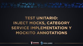 Test unitario: Inject Mocks, Category Service Implementation y Mockito Annotations