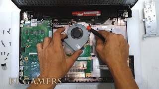 Video thumbnail for ASUS X541S-AXX345T Notebook Laptop disassemble unable to upgrade RAM no RAM slot by KL Gamers