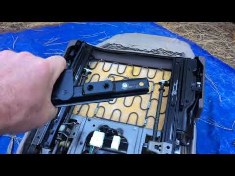 Landtank seat extension install FJ80