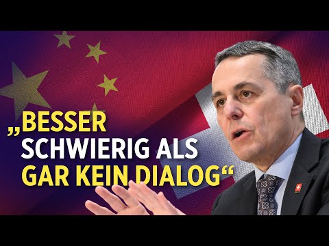 Schweiz veröffentlicht Strategie zum neuen Umgang mit China