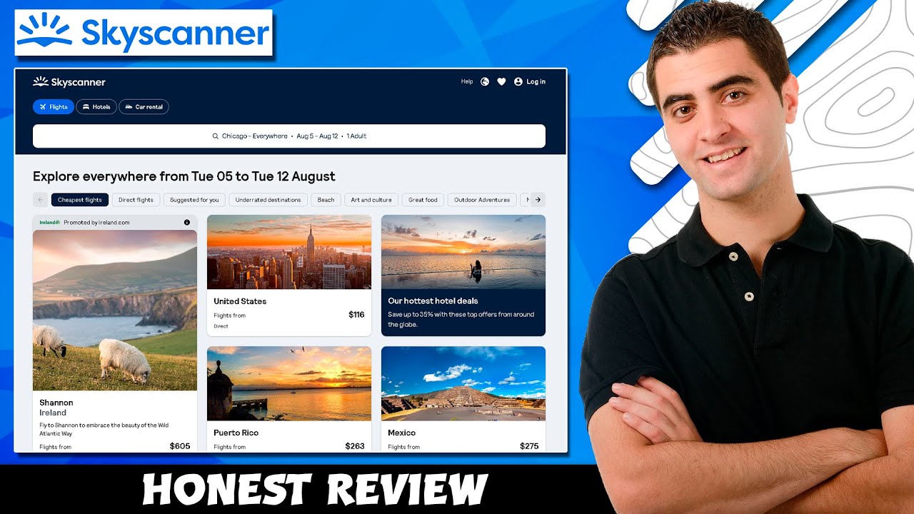 Skyscanner - Honest Review | Cheap Hotel And Flight Ticket Bookings