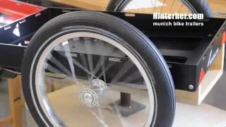 Fahrradanhänger - making of Hinterher. Lastenanhänger Biketrailer review