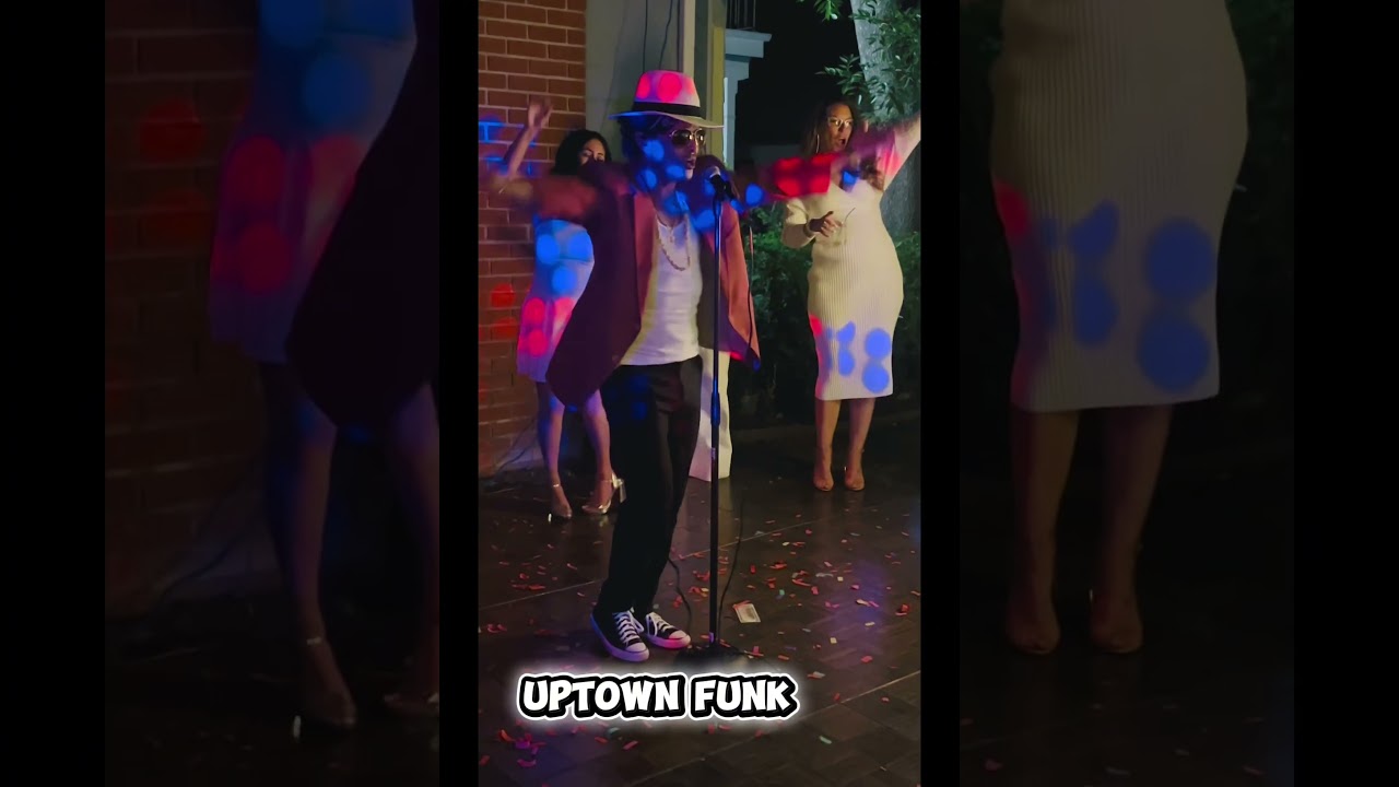 Promotional video thumbnail 7 for Bruno Mars Impersonator