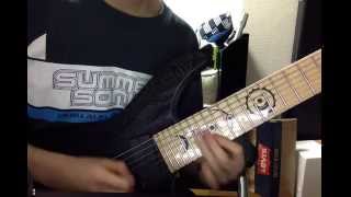 Jeff Loomis - Miles of Machines (Main theme Guitar Cover)