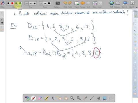 Cmmdc  clasa a VI a( www.supermeditatii.ro)