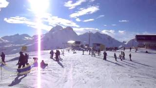 preview picture of video 'Skiing in Warth - Schröcken, Austria'