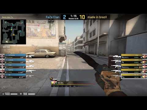 Pov leo_drk (18/15) CS GO DEMO - DUST2 - 16 MIBR VS 11 FAZE (BLAST Premiere Fall 25/11/2020)