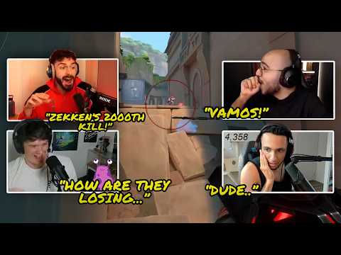 Streamers React to Sentinels vs Cloud9