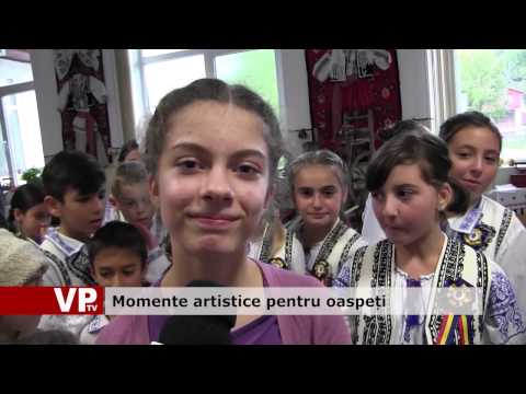 Momente artistice pentru oaspeti