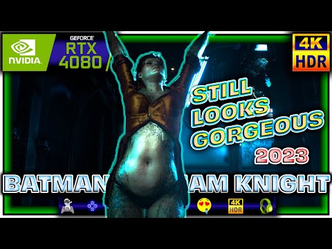 Holy Moly! RTX 4080 INTRO [BATMAN ARKHAM KNIGHT] STILL Looks Amazing 7 Years Later!