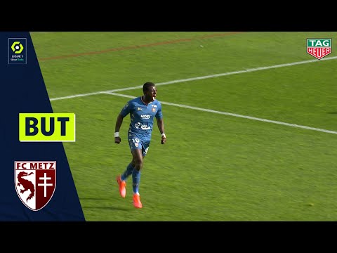 But Mamadou Lamine GUEYE (15' - FC METZ) NÎMES OLYMPIQUE - FC METZ (0-1) 20/21