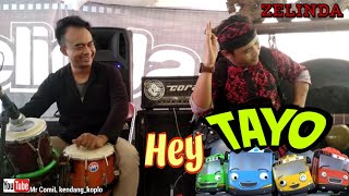 Download lagu TAYO(Hey Tayo) OM ZELINDA//Lihat aksi kocak Mr ComiL kendang//cak Apud Melody mp3