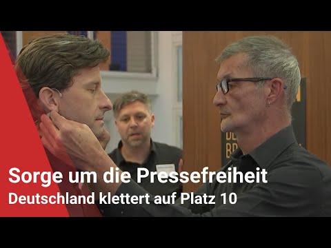 Sorge um die Pressefreiheit: Deutschland klettert auf Platz 10