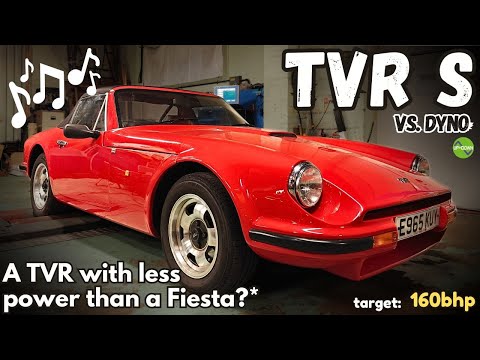 TVR S vs. Dyno | The greatest sounding car we've had on the rollers so far?