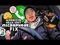 The Android Head Unit Microphone Noise Problem Low Volume FIXED
