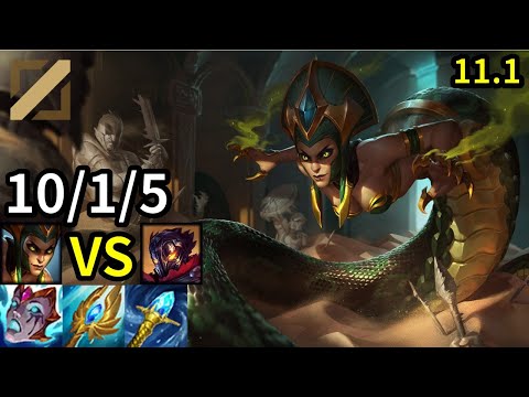 Cassiopeia Mid vs Viktor - EUW Master | Patch 11.1