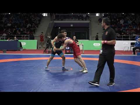 1/2 final GR - 63 kg: Fərid Baxışlı - Ziya Babaşov