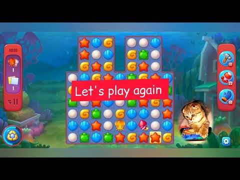 Fishdom 2022, no Boosters,  1031  level  -  прохождение без бустеров,  1031  уровень.