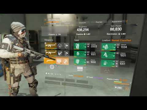 Classified Nomad Build (55% CHC/128% CHD) | The Division 1.8