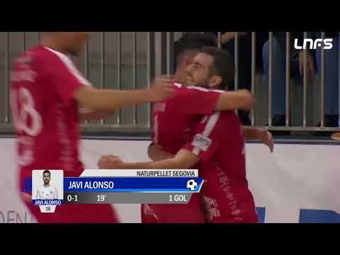 Gol Javi Alonso (0-1) Catgas Enegía - Naturpellet Segovia. 1Div, J12