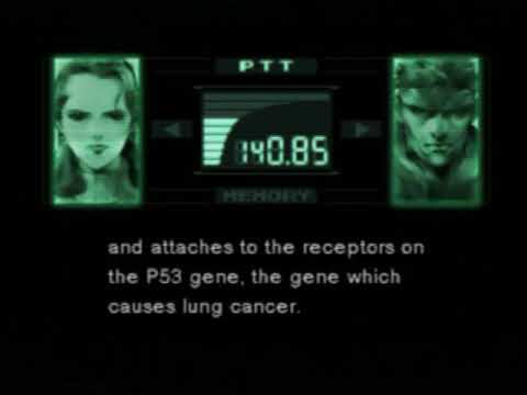 Metal Gear Solid's Anti-Smoking Message.....sort of