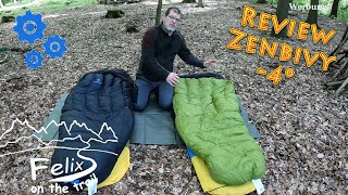 Review Zenbivy -4°: Der Quilt Schlafsack Hybrid ist der Schlüssel zu gutem Schlaf