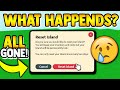 What happends when you RESET your island❌| Roblox Islands/Skyblock