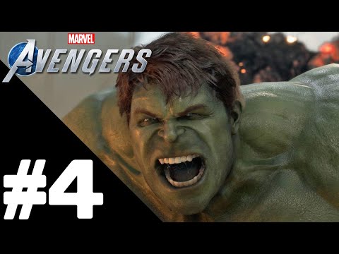 Marvel's Avengers Walkthrough Gameplay Part 4 – PS4 Pro 1080p/60fps No Commentary