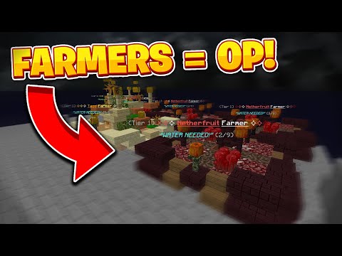Faihnn - THESE FRUIT FARMERS ARE OVERPOWERED! | Minecraft OP Skyblock | PvPWars