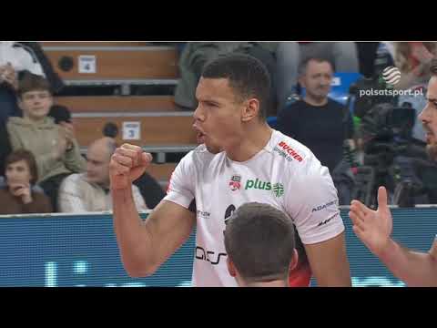 Stephen Boyer 7 aces in a row | Asseco Resovia Rzeszów vs Ślepsk Malow Suwałki | Plusliga 2023/2024