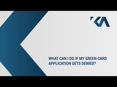 Green Card Application Denied Video
