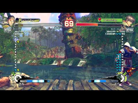 USF4 PC - European Journey:  Brandon (Ryu) vs AvatarK (Guy)