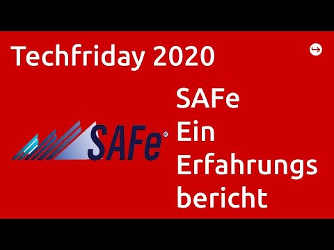 , title : 'Techfriday SAFe   Ein Erfahrungsbericht'