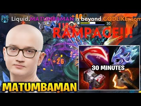 Matumbaman Phantom Assassin RAMPAGE Fountain Ending