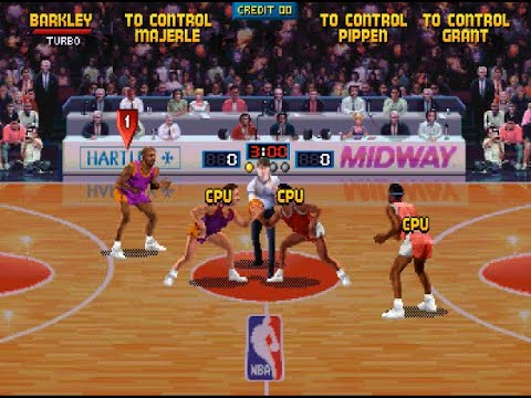 NBA Jam Full Season - Arcade (1993) (Longplay)