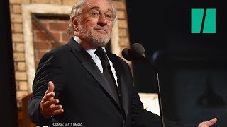 President Trump responds to the "Raging Bull" of De Niro