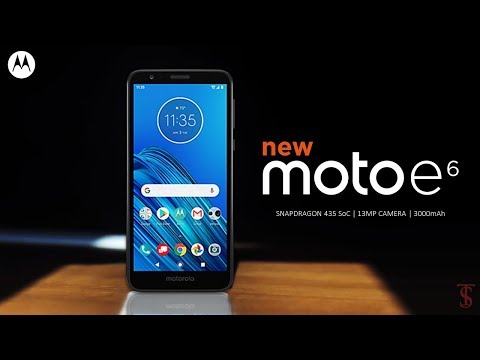 Moto E6 Price, Official Look, Specifications, Camera, Features and Sales Details