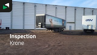 Krone SD 3 axles Forklift Lift+Lenkachse Kooiaap Palettenkasten SAF Sl curtain side semi-trailer for sale - Image 4 | Autoline NG Krone SD 3 axles Forklift Lift+Lenkachse Kooiaap Palettenkasten SAF Sl curtain side semi-trailer | Image 4 - Autoline