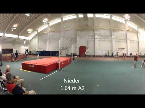 Nieder vs. Witteveen at 2012 US Indoor Nationals