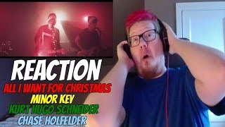 All I Want For Christmas - Minor Key REACTION | Christmas Music Cover on blast