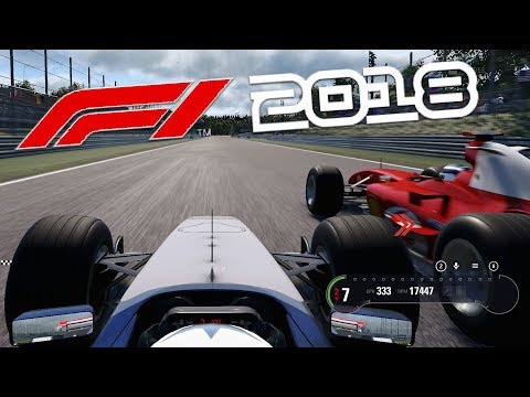 F1 2018 Gameplay - 2003 Williams FW25 V10 at Monza vs Ferrari F2004