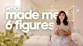 money habits that helped me build a six-figure digital product business