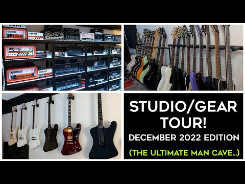 Studio/Gear Tour 2022 Edition! The ULTIMATE Man Cave!