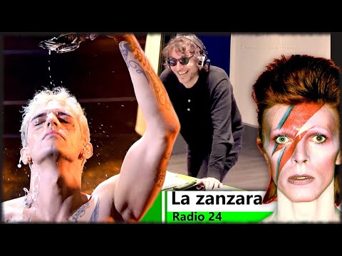 Parenzo: Achille Lauro è il nuovo Bowie - La Zanzara 2.2.2022