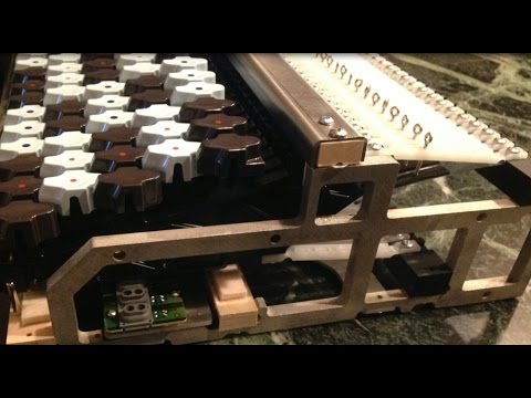 Lippens Keyboard - How it works: Keybed construction