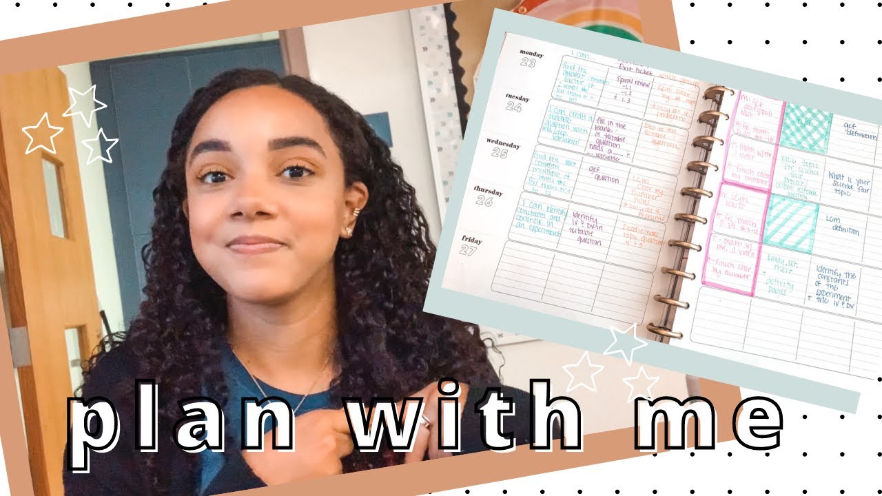 How to lesson plan as a new teacher + full process walk through + using curriculum // teach with me