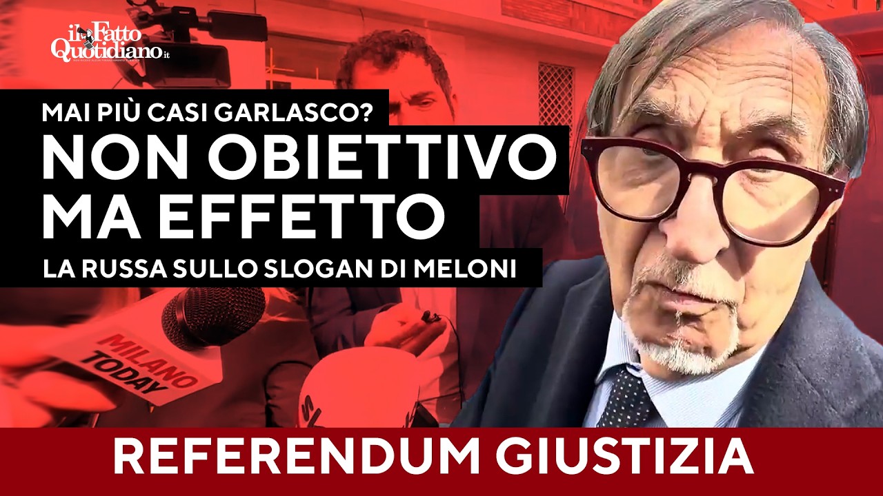 La Russa: “Con la riforma non ci saranno più casi Garlasco? Non è l’obiettivo, ma un effetto”
