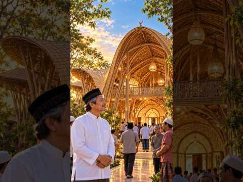 Jual Mobil Demi Membangun Masjid Bambu, Karyanya Justru Membuka Rezeki ! #life #drama #motivation