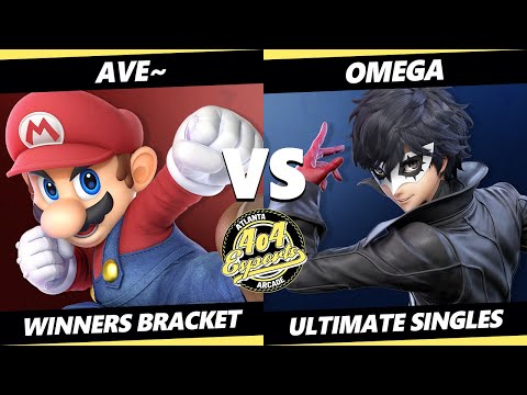 4o4 Smash Night 66 - Ave~ (Mario) Vs. omega (Joker) SSBU Ultimate Tournament